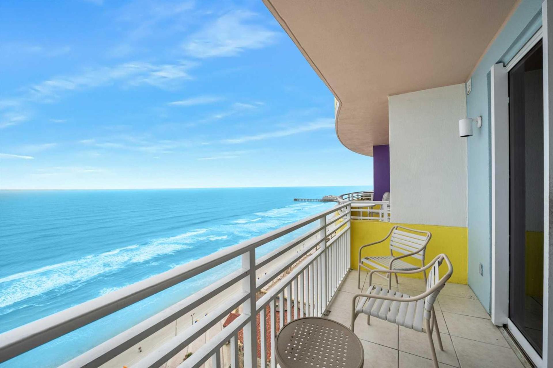 Luxury 16Th Floor 1 Bedroom Condo Direct Oceanfront Wyndham Ocean Walk Resort Daytona Beach | 1608 Экстерьер фото